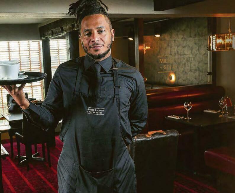 Waiter uses £8,000 tips to give students careers boost