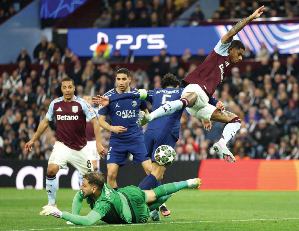 IT'S SO NEAR, YET SO FAR FOR VILLA