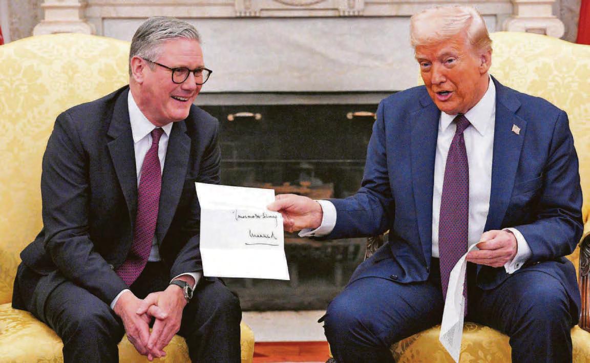 Trump's love for Royal Family key to US trade deal