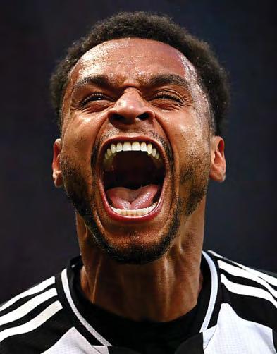 MAGPIES IN FULL FLIGHT