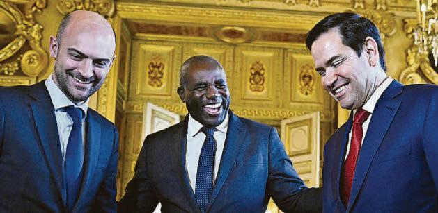 Lammy: Putin must agree to a just and lasting peace