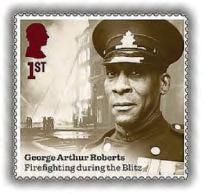 VE Day stamps are delivered