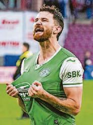 JACK IS ALRIGHT FOR HIBS 3-YEAR STRETCH