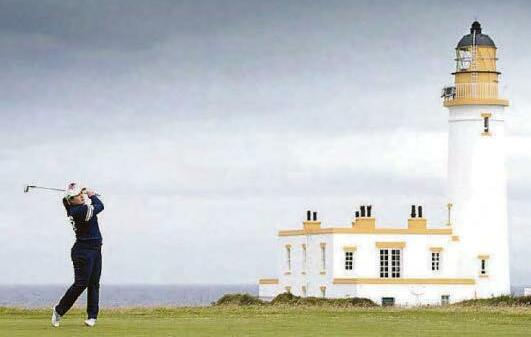 TRUMP GOLF CLUB LANDS IN ROUGH