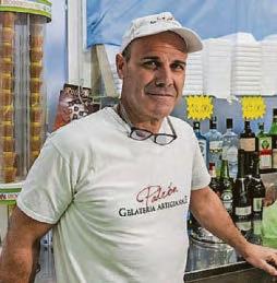 Shopper Pope liked ice cream