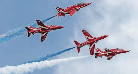 SPALL'S CHURCHILL WORDS, RED ARROWS AND PARADE MARK 80TH ANNIVERSARY