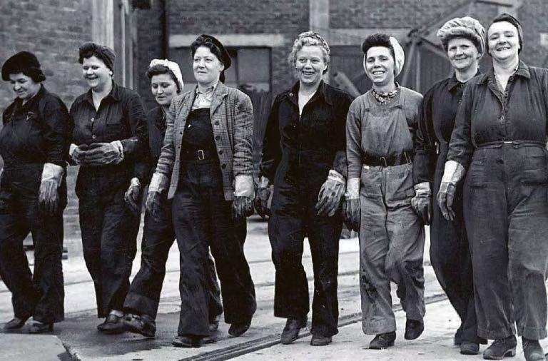 Tell today's young riveting story of our Shipyard Girls