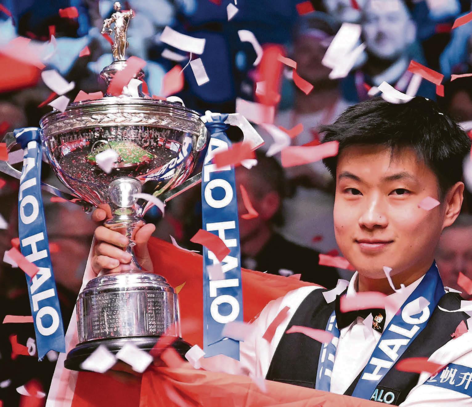 Does the arrival of 'The Cyclone' represent the final wind of change for snooker?