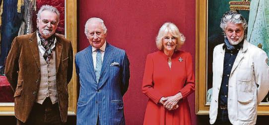 Royals in residence as new portraits unveiled