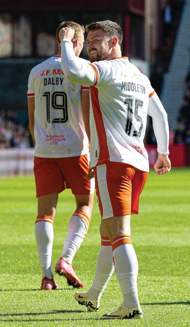 GLENN'S A WANTED MAN AT TANNADICE