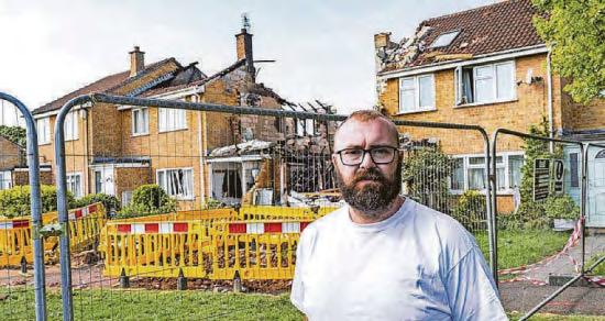 'We lost everything when house next door to us blew up'