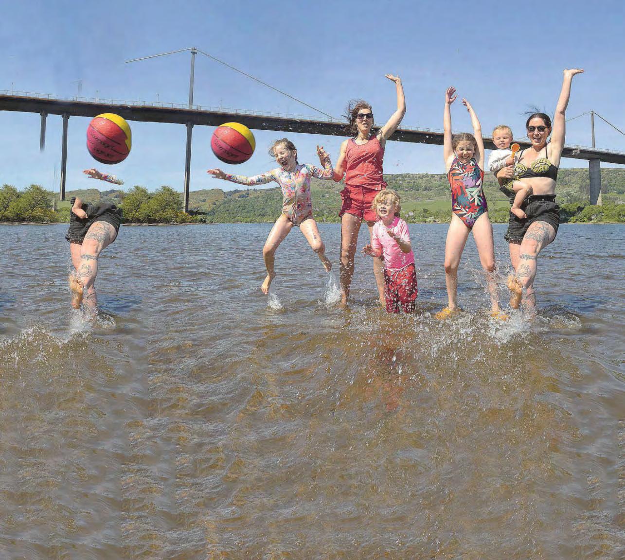 Like a bridge over trouballed water ...