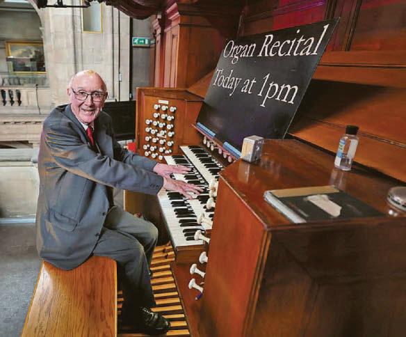 Bill still pulls out all the stops in 56 years at museum