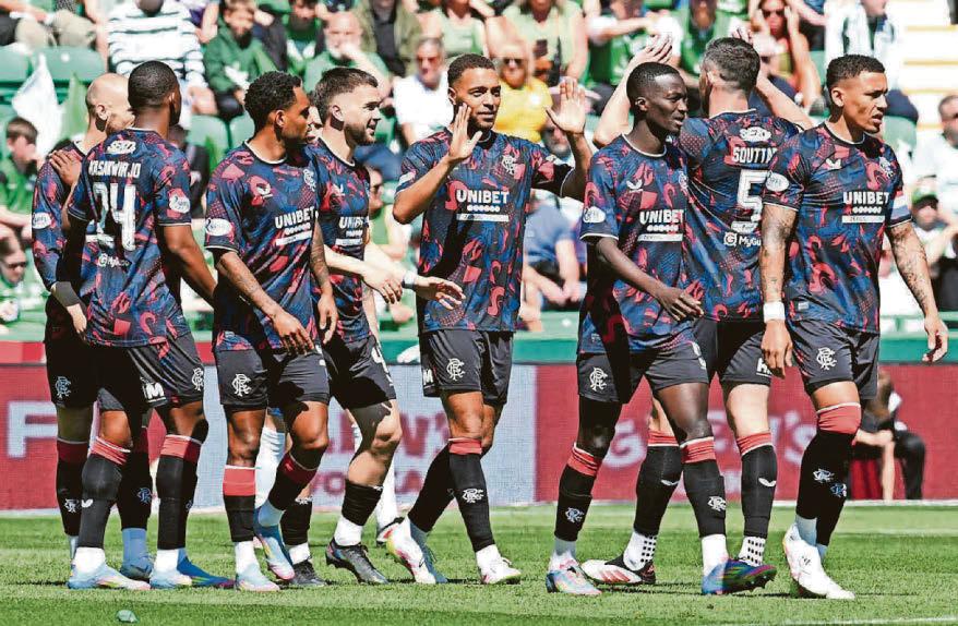 GLAD IT'S ALL OVER AS GERS FANS NEED BREAK