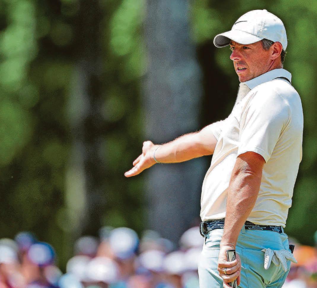 Rory fails to drive home his Masters heroics