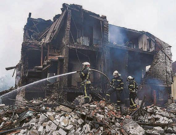 'Unlike earlier attacks, these were longer, louder, more intense. At one point it seemed as if they would never end'