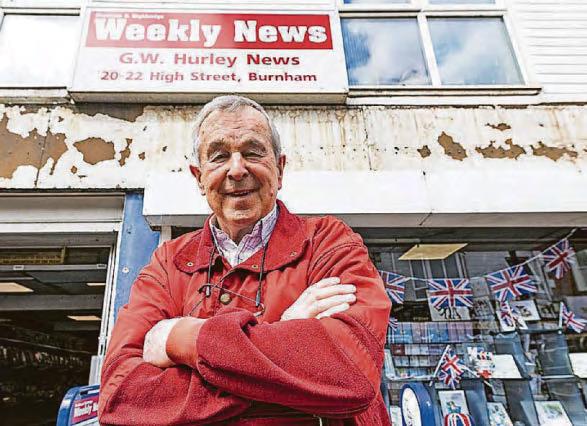 8-year-old paperboy is newsagent at 80
