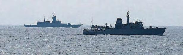 Royal Navy's in action to keep track of Russian ships