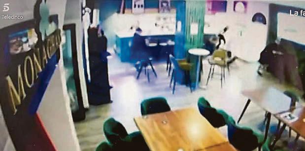 CCTV captures final moments as Scottish hoods gunned down