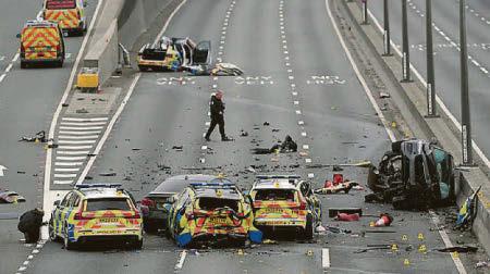 120mph driver jailed for first-date smash that left seven cops injured