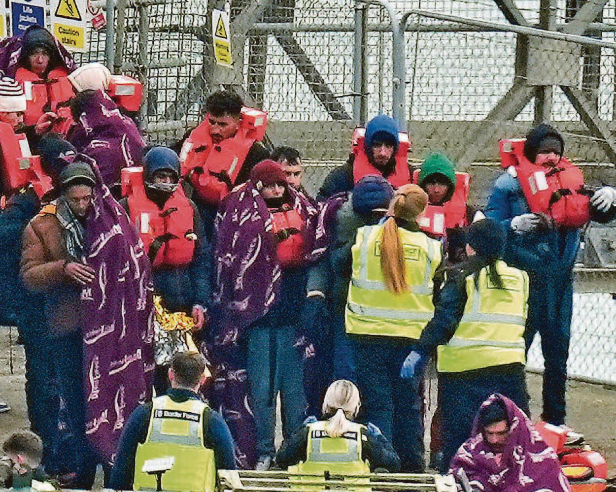 Labour seem to think that praying for bad weather's good border security strategy...