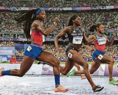 Nearly-woman Neita is pushing pedal to medal