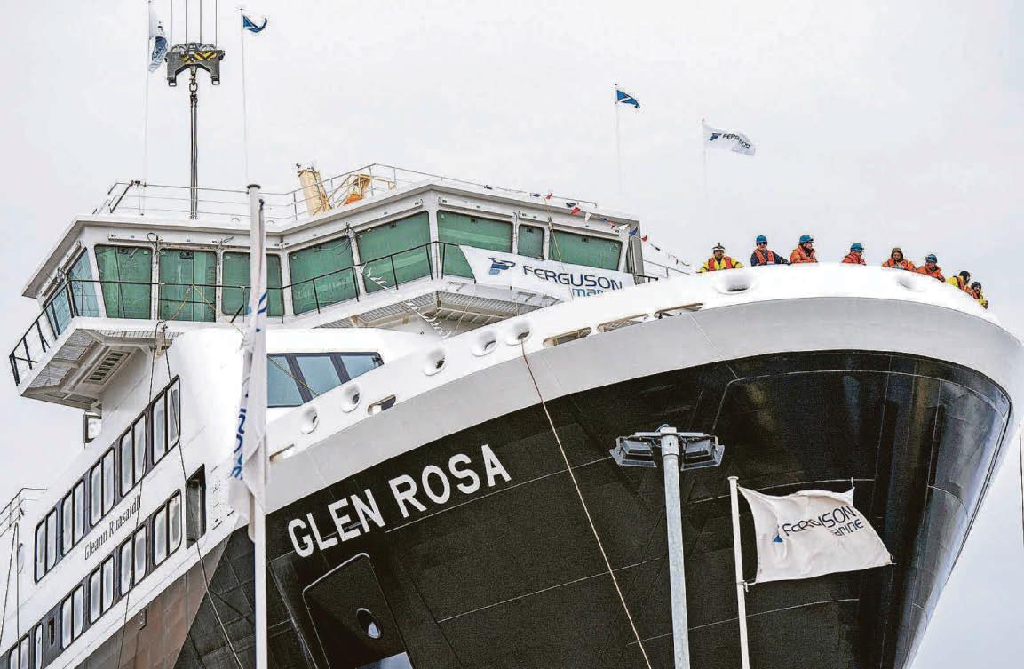 NOW FERRY IN FUNNELS FLOODS FIASCO