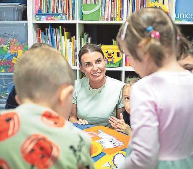 'It's a very special place'...Coleen meets children forced to flee war