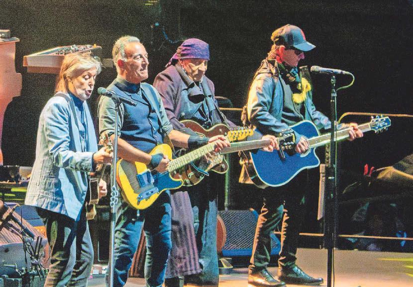 Glory days as Bruce plays with Macca in Liverpool