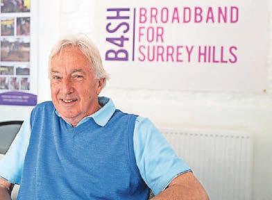 Our village DIY broadband is better than in the office