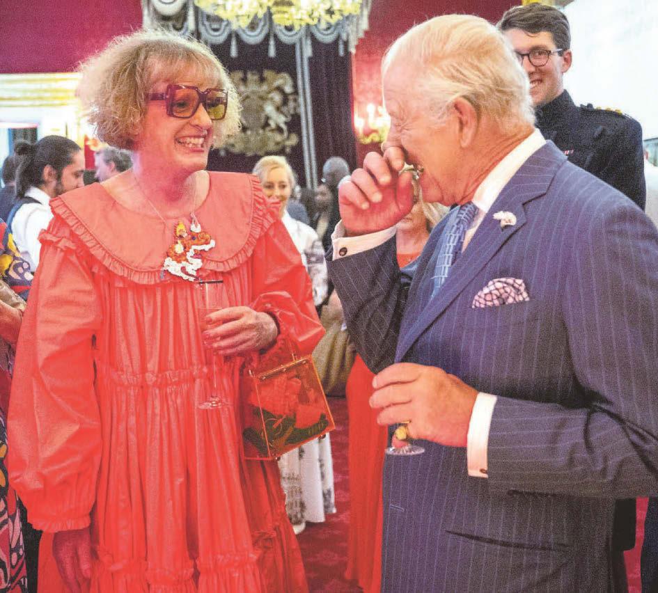 A Highgrove proves a big sketch by Charles draw with artists