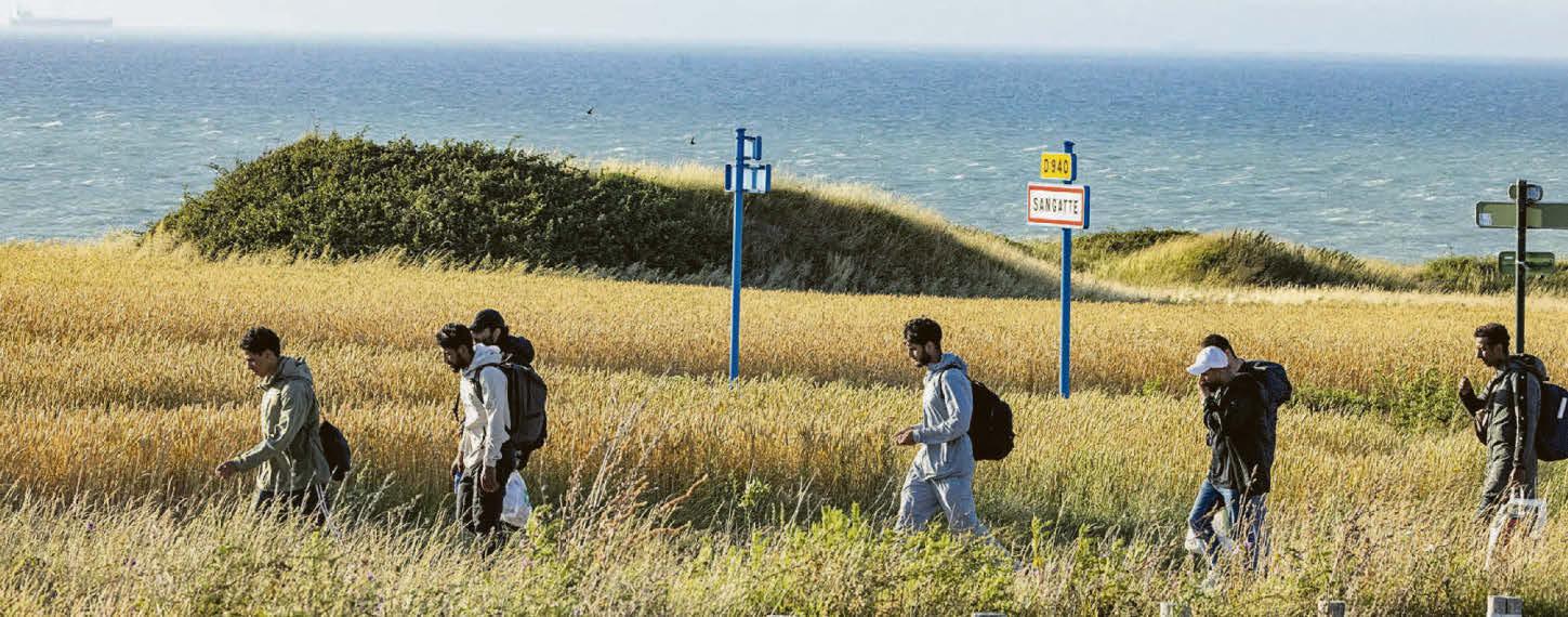 Migrants pay off free dinghy crossing by working illegally