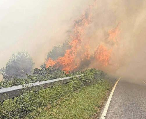 Firefighters left 'ill prepared' for wildfire by SNP