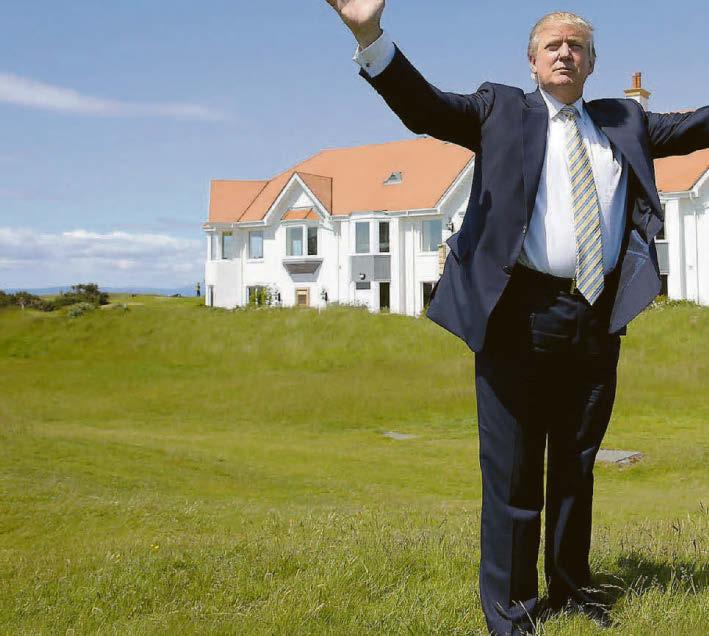 Scots cops primed for Trump's power 'play'