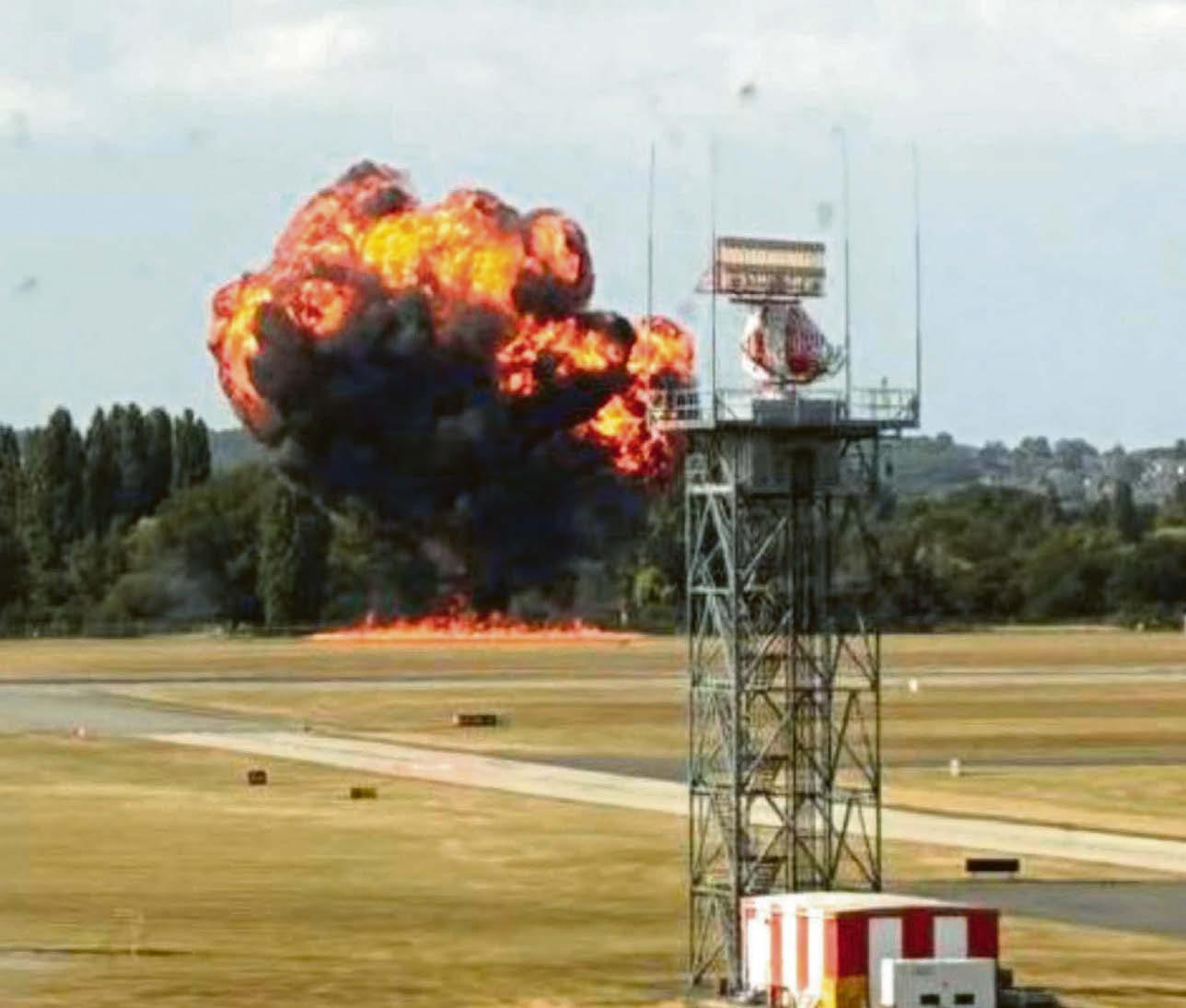 Plane plunges to ground after take-off