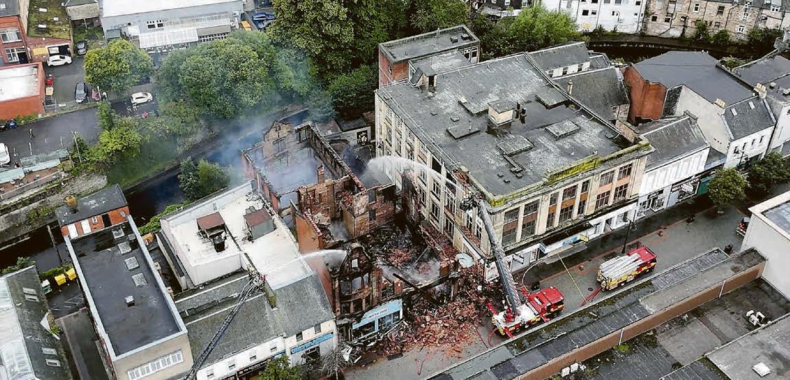 Horror blaze 'like something you'd see in the movies'