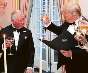 Trump looks forward to second state visit despite MPs' no-show