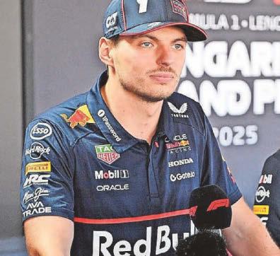 Max puts brakes on to Mercedes rumours for now