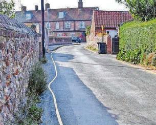 Village fury at long and winding road...