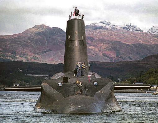 Category A nuclear incident at Faslane base