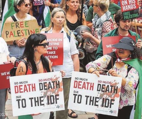 MSP challenged over pro-Palestinian rally