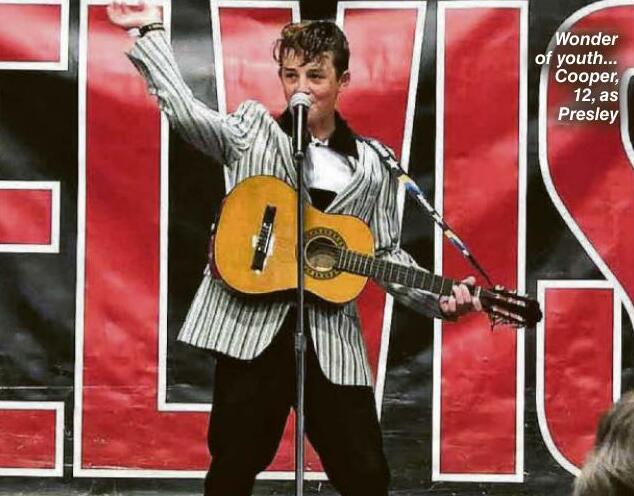 12-year-old Elvis devotee all shook up for Memphis debut