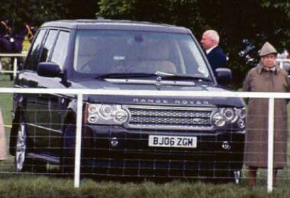 BATTLE ROYAL AS LATE QUEEN'S RANGE ROVER GOES UNDER HAMMER FOR RECORD £156,000