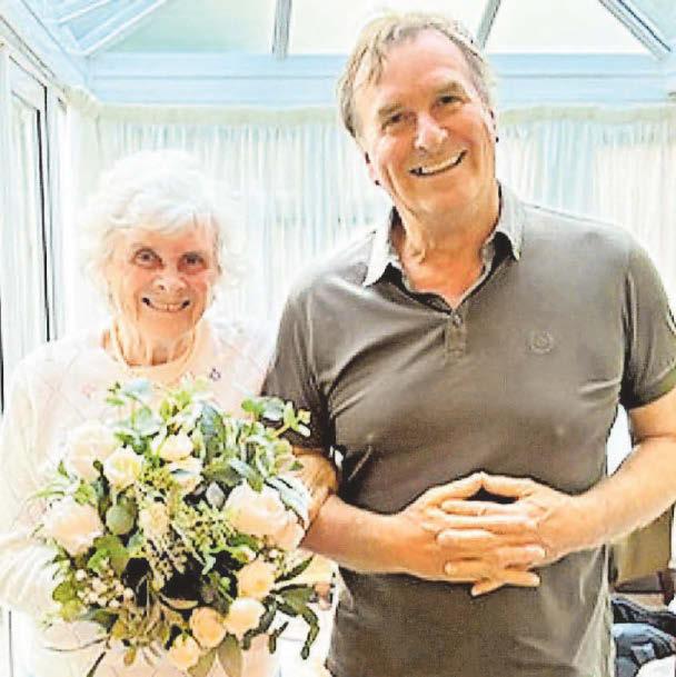 We still do! Couple go down the aisle again 72 years on