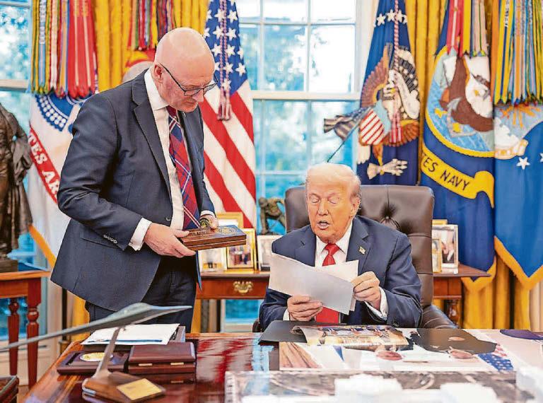Raise a glass to the bromance between Trump and Swinney