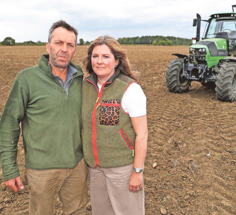 Farmers accuse PM as 110 acres taken off them for solar panels