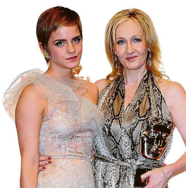 JK Rowling blasts 'ignorant' Emma for 'pouring petrol on flames' of trans attacks