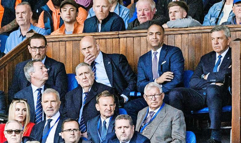 GERS GO TO LONDON TO PLAN BOSS HUNT