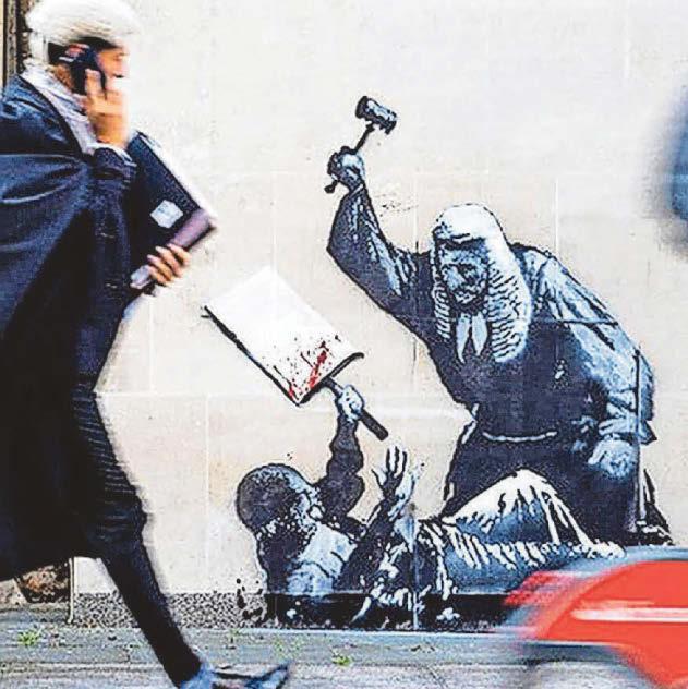 £5,500 cost of erasing Banksy court mural