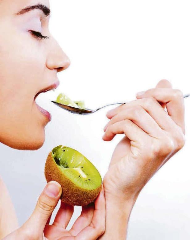 Eat kiwi fruit and rye bread for constipation’